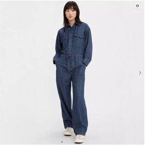 Denim Coveralls Jumpsuit Onepiece - Jeans Vintage Inspired